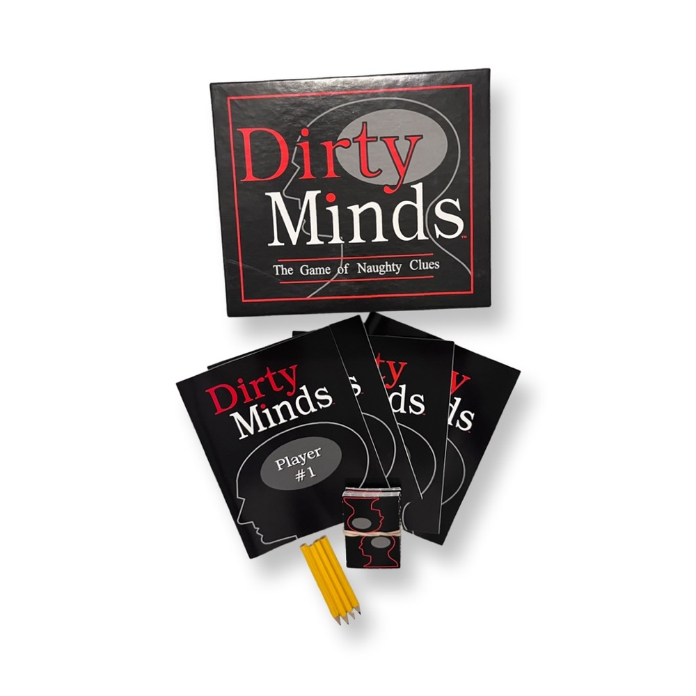 Like new, Dirty Minds, the game of naughty clues